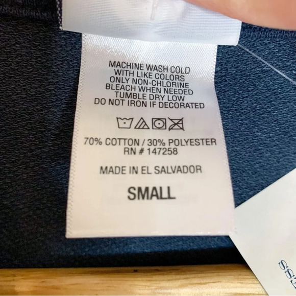 Simply Southern Navy Floral 1/4 Zip Pullover Sweatshirt - Picture 8 of 8